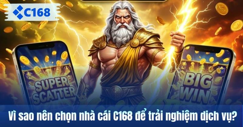 Nhà Cái C168 – Điểm Đến Giải Trí Uy Tín Hàng Đầu Năm 2026 Vì sao nên chọn nhà cái C168 để trải nghiệm dịch vụ?